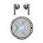 Rotatable Metal Cavity Ring TWS Earbud Gaming Earphone Wireless