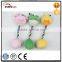 Custom production Plush pet supplies dog toy with rope