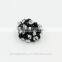 2016 Hot Sale Atmosphere Multi Design Glass Bead Cluster Fashion Gold Ring