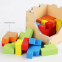 For Magic Box Cubic Wood Block Building Set 25 Piece Combination for Children Adults Intelligently Challenging Puzzle Similar