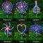 3D Solar LED Colorful Firework Light - Outdoor Garden Landscape Holiday Party Wedding Decorations