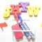 Funny Education magnetic Digital letter For Kids