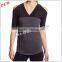 50% Cotton/50% Polyester Athletic Classic Yoga Wear Fitness Women's Yoga T-shirt
