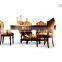 European classic dining room set solid wood dining table and chair arab style design A23430                        
                                                Quality Choice