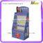 Supermarket Floor 3 Shelves Stand Paper Promotion Chips Display