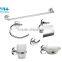 6pcs/10pcs Stocked Modern Style Metal Zinc Alloy Chrome Polished Bathroom Accessory Sets Sanitary Ware 55030-CR