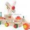 EN71 newest product toy vehicle wooden DIY toy OEM/ODM educational DIY toy for children