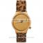 Fabric wristband colorful stainless steel case japan movement 3ATM water resistant fashion women watch
