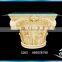 Cast stone carved table base