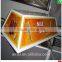 PVC/PMMA plastic formed advertising light box