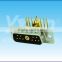Dongguan Yxcon 11pin 11W1 right angle large current female plugboard high quality D-SUB connector