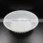 Wholesale High Quality PP 420ml White Disposable Plastic Food Tray with SGS Testing
