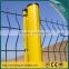 Guangzhou factory galvanized steel fence/galvanized square tube fence post for sale