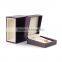 Wholesale Luxury Velvet Lined Textured Leatherette Paper Bracelet Box