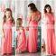 Custom design latest casual printed long dress bohemian quality maxi plus size dress