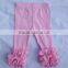 Trendy Cotton Triple Ruffles Legging Tight Pants Tube Baby Icing Ruffle Pants
