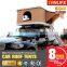 Open Roof Top Tent Hard Shell