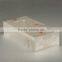display wholesale pvc package small clear locking box