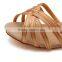 Hot Sale Latin Shoes Double Buckle girls Low Heel Dance Shoes