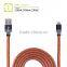 PU Braided Cell Phone Cable for Ios and Andriod