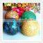 Wholesale Decorative Colored 8cm,10cm,12cm,20cm,30cm Mosaic Glass Plyfoam Ball