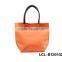 LCL-B1309021 Shining Pvc pu bi Color Customized Fashion Lady Travel Weekend Tote Hand Bag