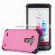 Double Hard PC+TPU Hybrid Colorful Shell Case popular tough Rubber Oil Cover for LG G3