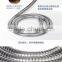 H-01 stainless steel double spiral flexible best selling shower hose