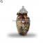 Scented Dried Flower In Round Glass Vase