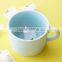 Cute Horse Sheep Dog Rabbit Ceramic Coffee Mug, 3D Animal Shape Hand Painted Cup, Creative Christmas Gift