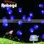 Solar Powered String Lights Warm White Chuzzle Ball 80 Led For Outdoor Patio Garden blue