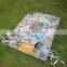 Colorful Printing Sandless Picnic Mat Made of Waterproof Fabric