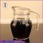Hot-selling big size 1.3L glass beer pitcher for wholesale