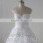 Real Works Lace Appliqued Sweetheartheart Ball Gown Wedding Dresses 2015