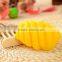 Mendior Thai fruit pineapple shaped handmade soap with rope home funny hand face soap anti-acne oil control OEM custom brand