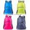 Wholseale price waterproof nylon travel folding backpack