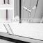 Good quality and low price sliding tough glass corner shower room