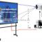 100 inch portable infrared 10 points multi touch interactive whiteboard for sale