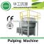 8 face high efficient rotary egg carton machine production line