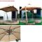 3*3M beautifl parasol with full net side Polyester Material Umbrellas,Banana umbrella Type Cantilever Patio parasol Umbrellas