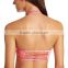 nylon/spandex dry fit gym bra sports bra for women