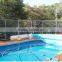 Galvanized temporary pool fence