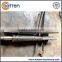 Conical twin screw and barrel for PVC pipe extruder