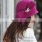 Winter design church ladies fashion women custom strapback hat