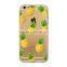 Fruit Pineapple Lemon Banana Fashion Soft Silicon Transparent Thin Case Cover For Apple iPhone 4 4S 5 5S 5C 6 6S 6Plus 6s Plus