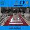 transparent glass stage acrylic stage