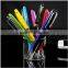 Luxury design and color gift pen set for students including notebook with roller pen
