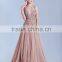 ALD01 Zuhair Murad Lace Applique Special Occasion Party Gown 2015 Sleeveless V Neck and V Back Tulle Brand Prom Dress for Party                        
                                                Quality Choice