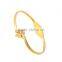 316L Stainless Steel Butterfly Bangles Bracelet Crystal Women Bracelets