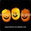 Creative Halloween LED Paper Scary Pumpkin Hanging Lantern DIY Party Decoration